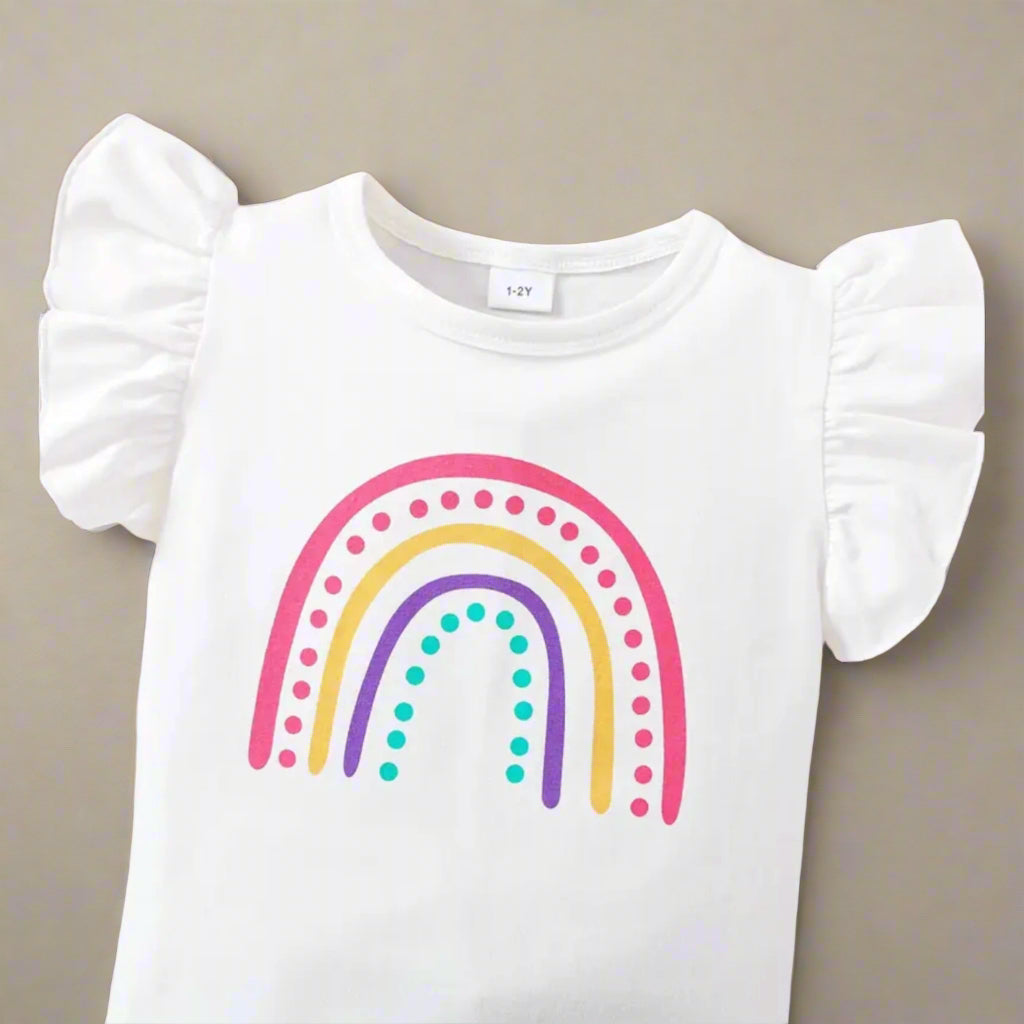Ruffles + Rainbows Outfit