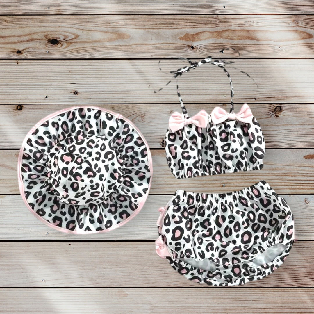 ANGELA Leopard Print Swimsuit