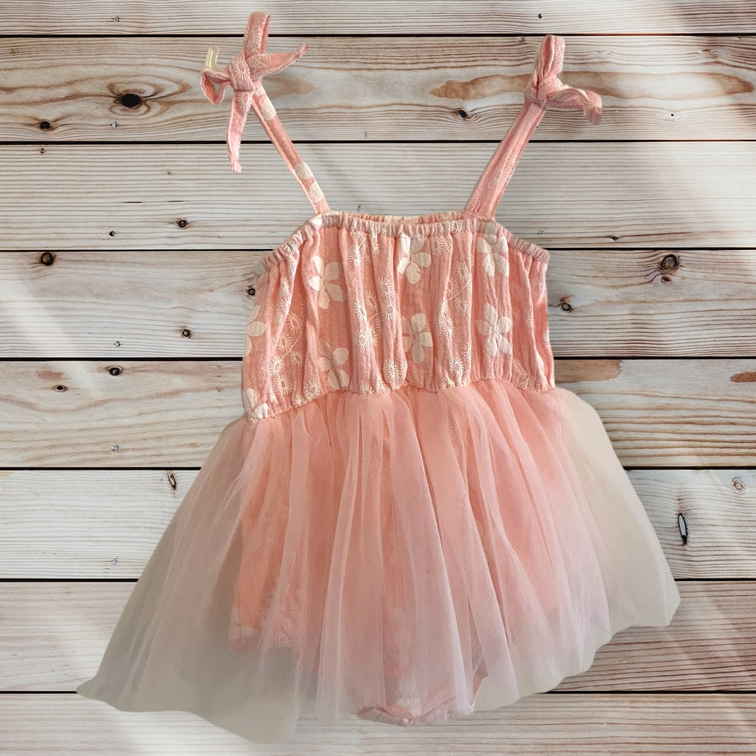 GRACE Floral Tutu Romper