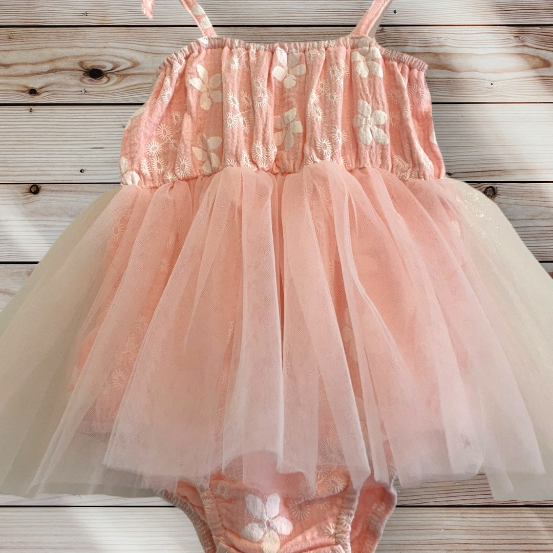 GRACE Floral Tutu Romper