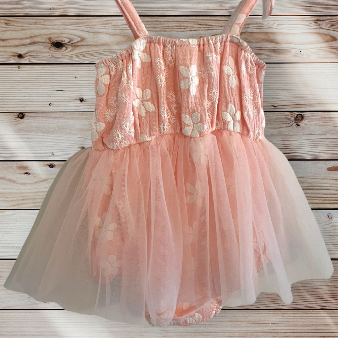 GRACE Floral Tutu Romper