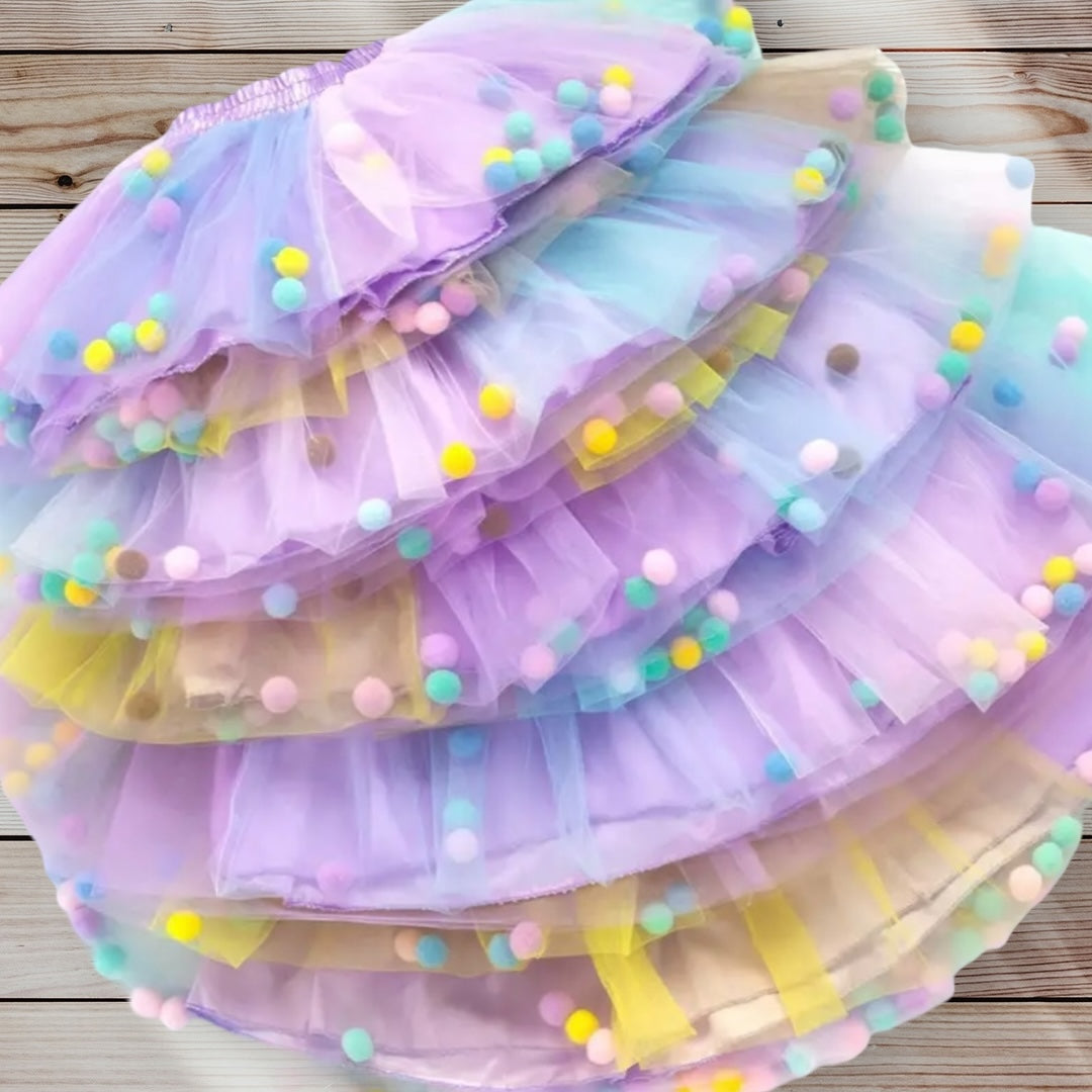 PENELOPE Pom Pom Skirt