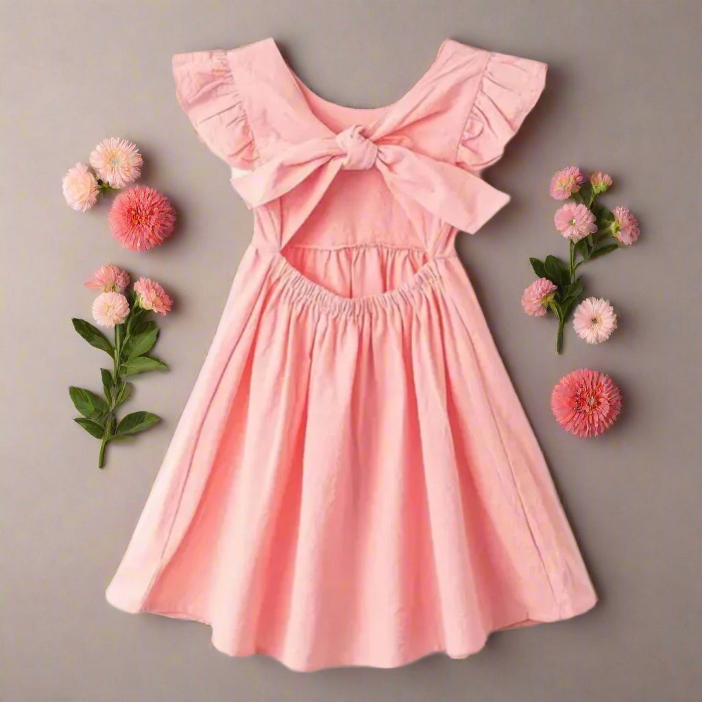 Little Girl's Classic Pleated Dress