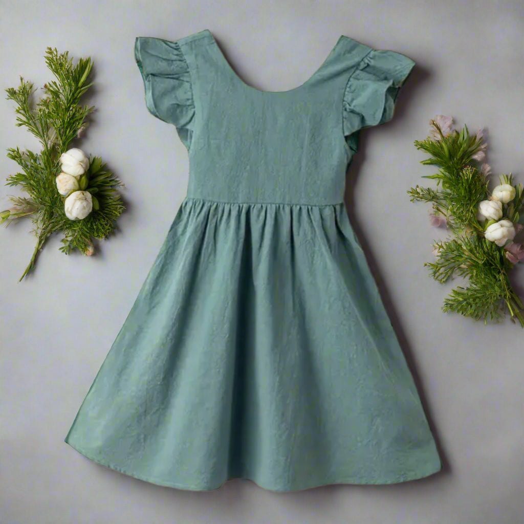 Little Girl's Classic Pleated Dress