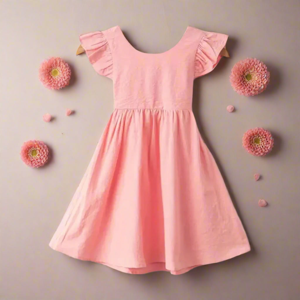Little Girl's Classic Pleated Dress