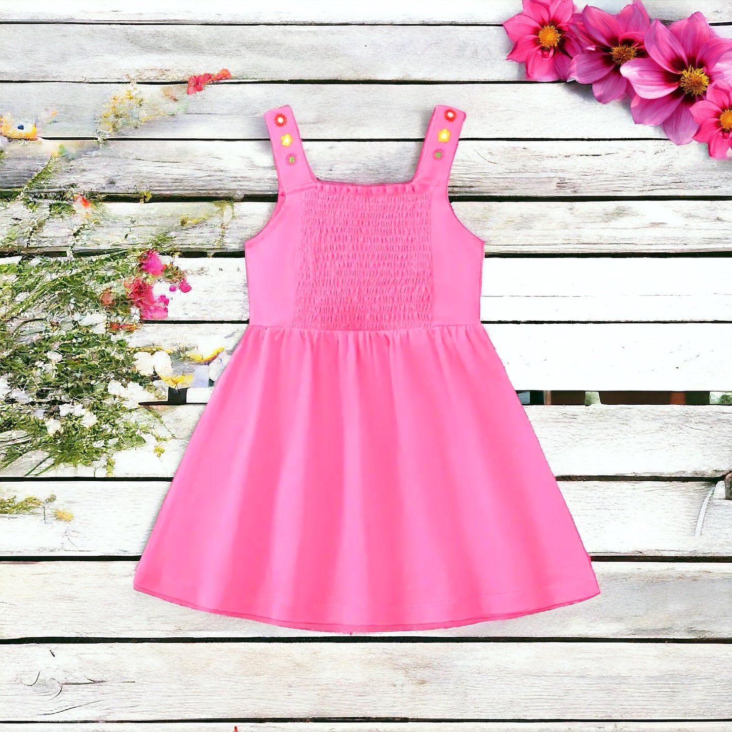 KYLIE Floral Embroidered Sundress