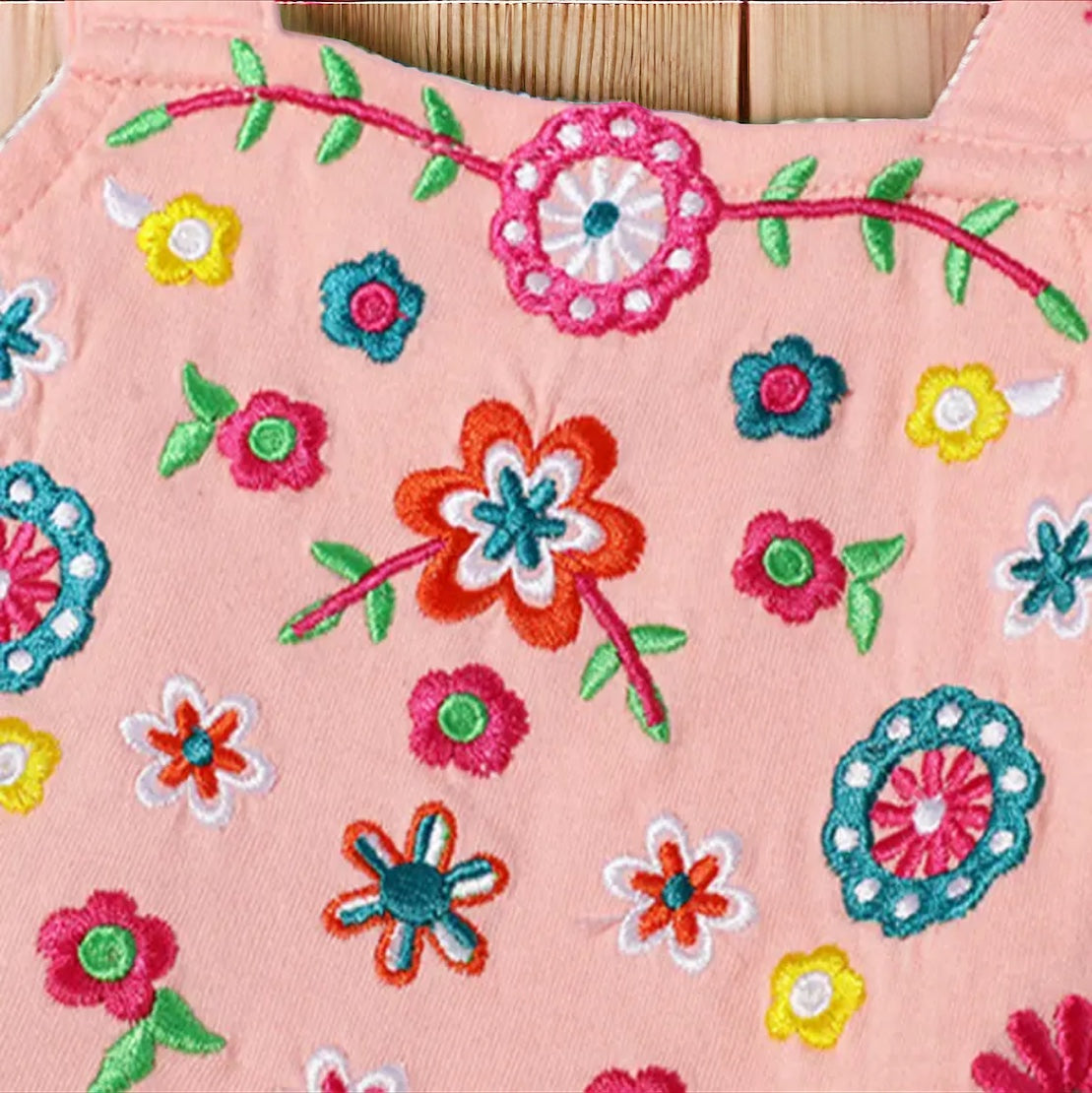 KYLIE Floral Embroidered Sundress