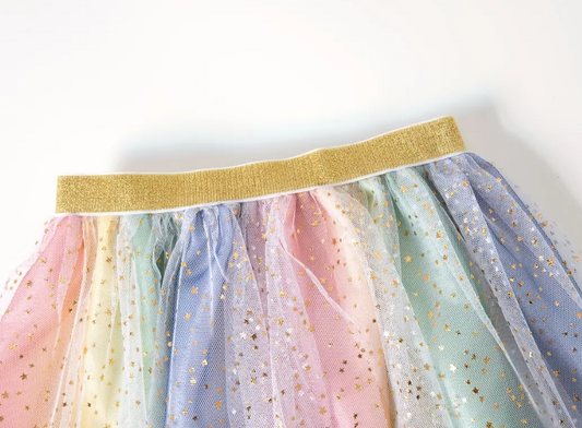 Girl's Rainbow Sparkle Skirt