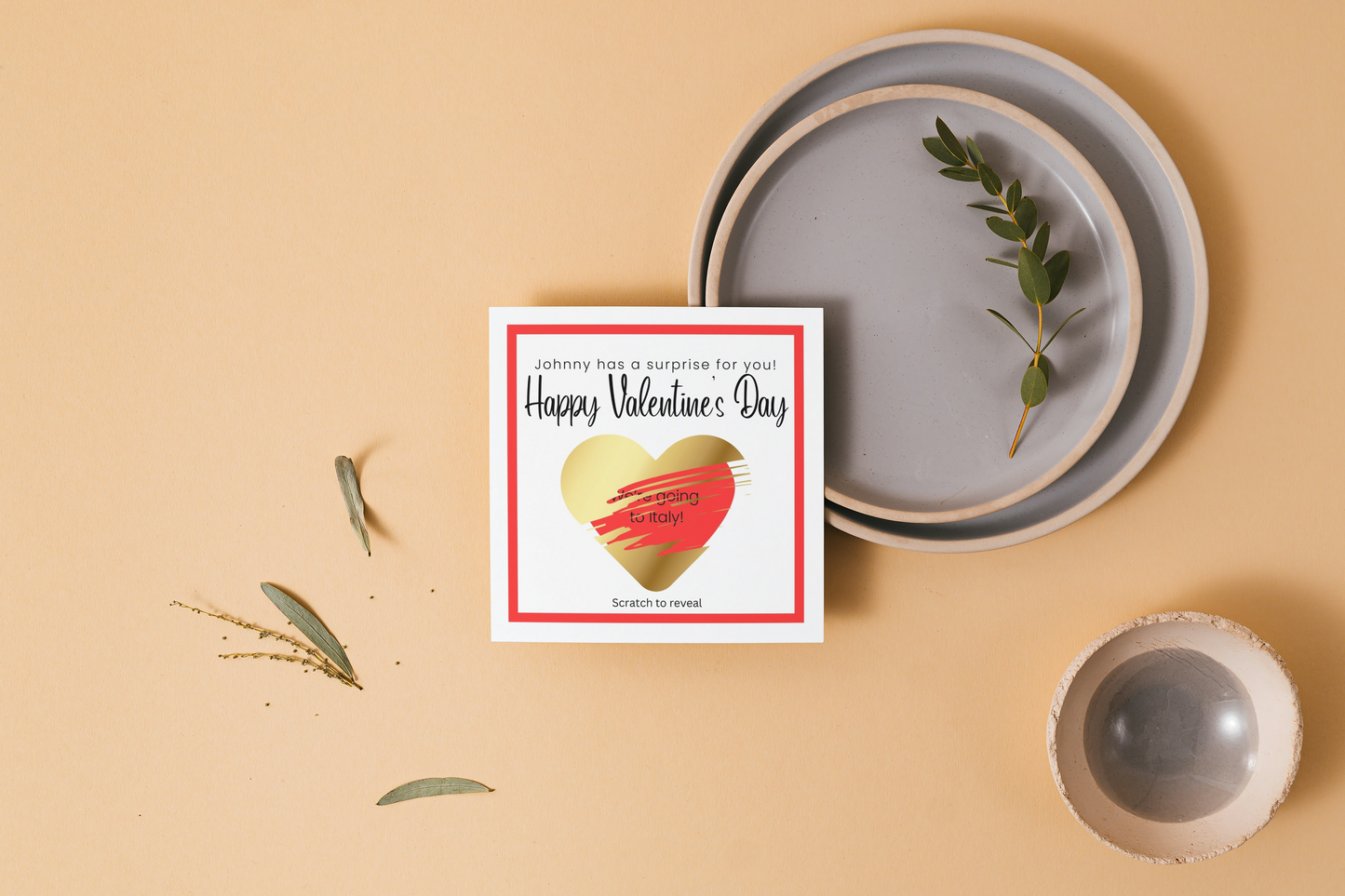 Valentine Surprise Scratch-off Card