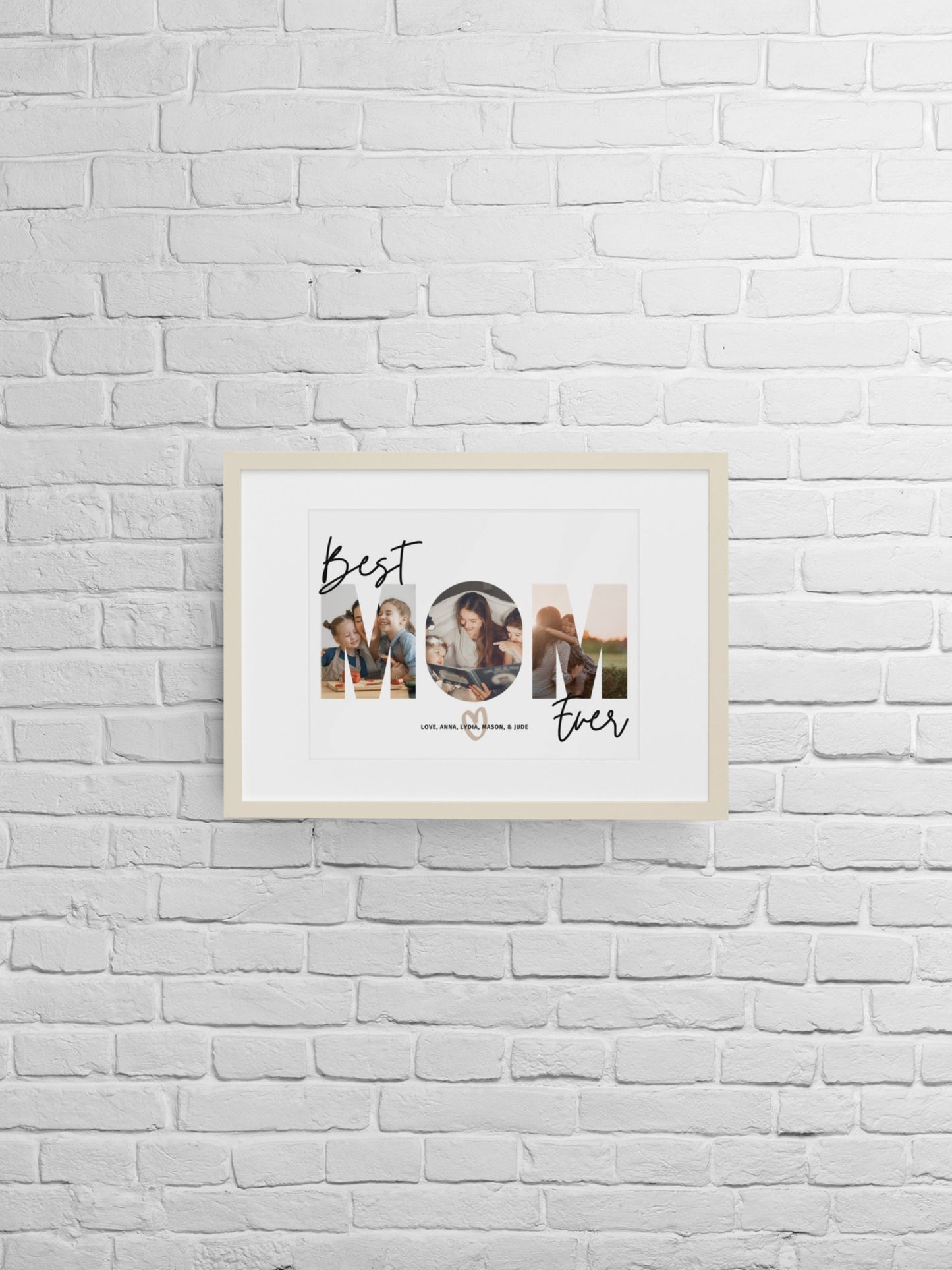 Mom Photo Greeting Card, Best Mom Ever