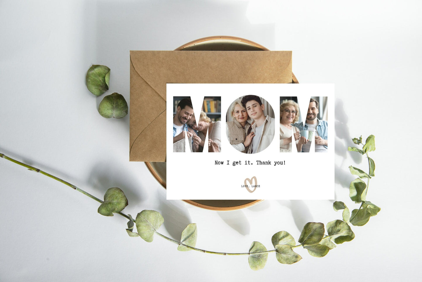 Mom Photo Greeting Card, Now I Get It