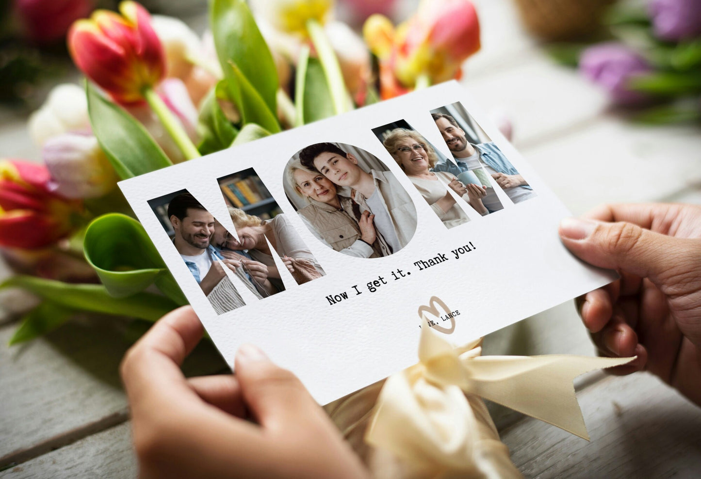Mom Photo Greeting Card, Now I Get It