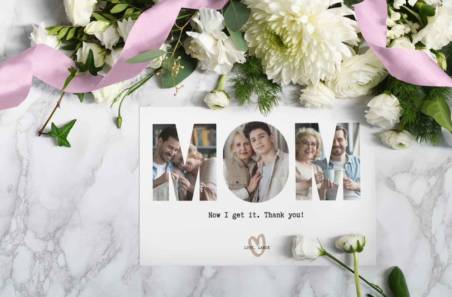 Mom Photo Greeting Card, Now I Get It