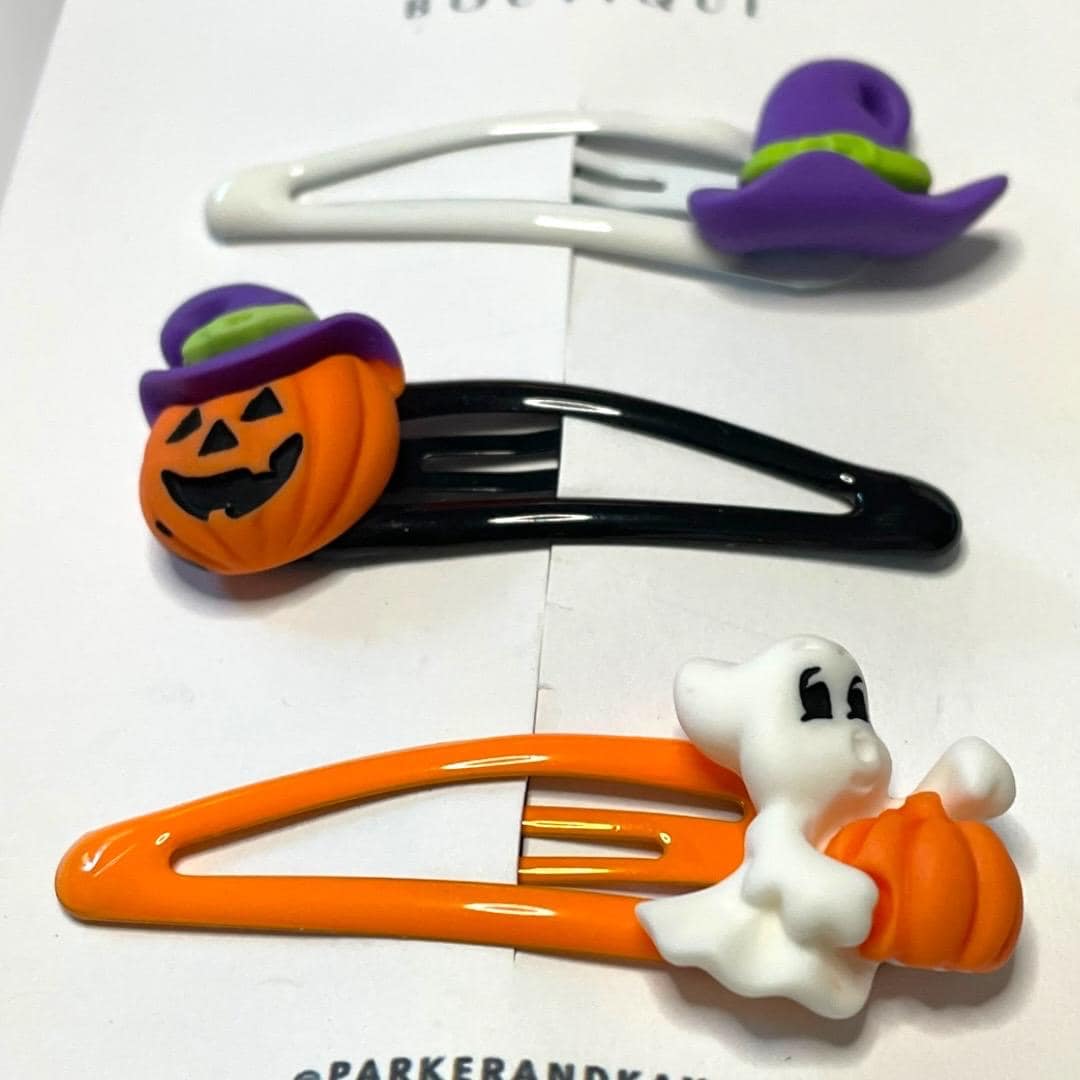 Spooky Halloween Hair Clips