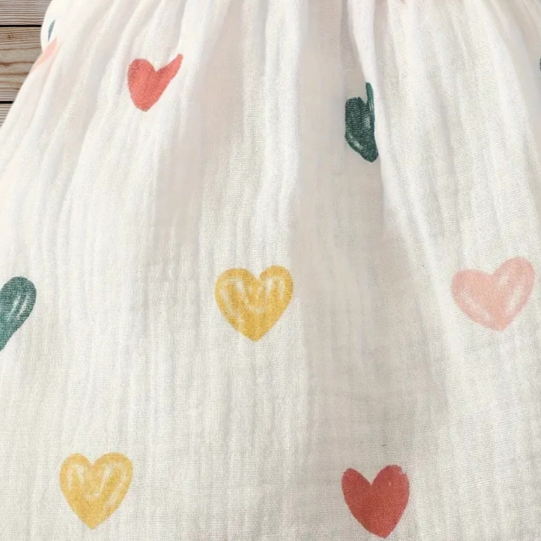 RACHEL Lovely Hearts Dress + Hat