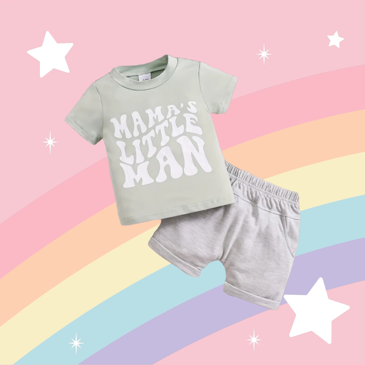 MAMA'S LITTLE MAN Outfit