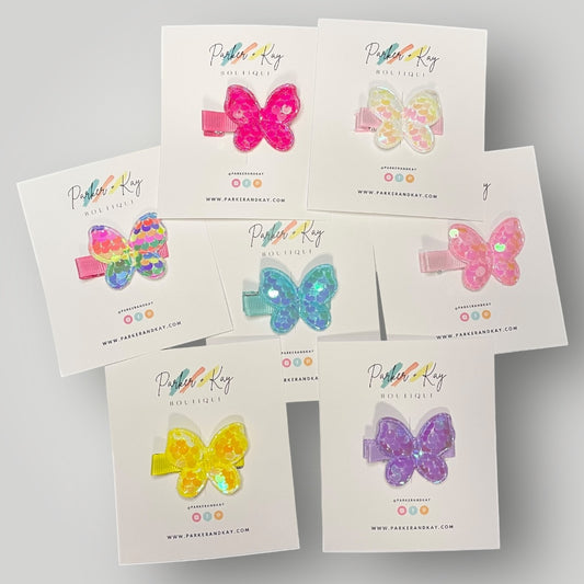 LEILA Fluttering Butterfly Hair Clip