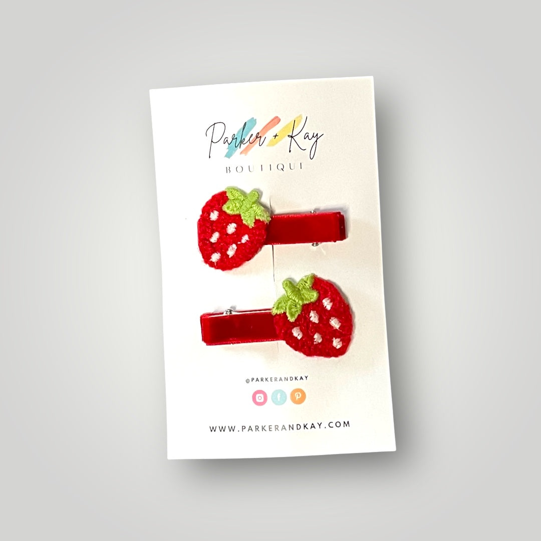 Fruity Fun Hair Clips