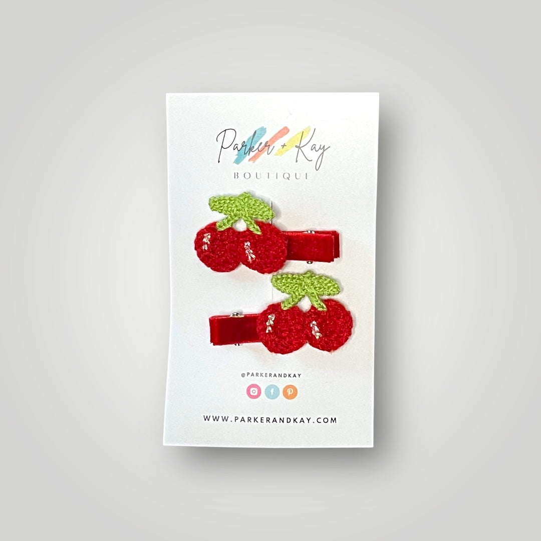 Fruity Fun Hair Clips
