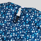 Blue Floral Romper Set