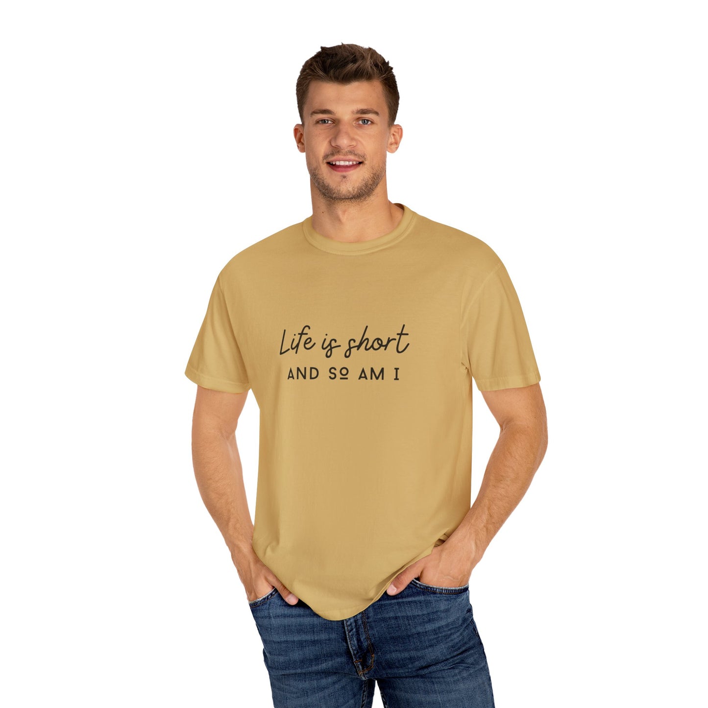 LIFE IS SHORT Adult T-shirt