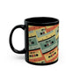 RETRO MIX TAPE Black Mug (11oz, 15oz)