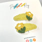 Autumn Bloom Hair Clips