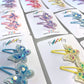 Stardust Butterfly Snap Clips
