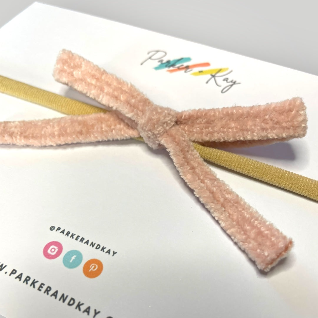 Chenille Hair Bows