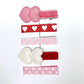 Valentine Clips Variety Set