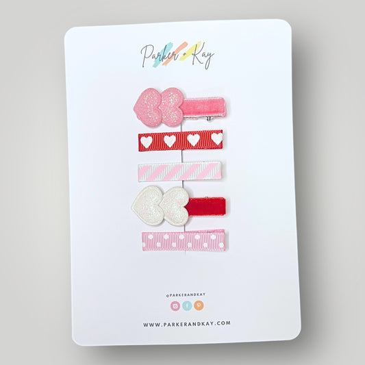 Valentine Clips Variety Set