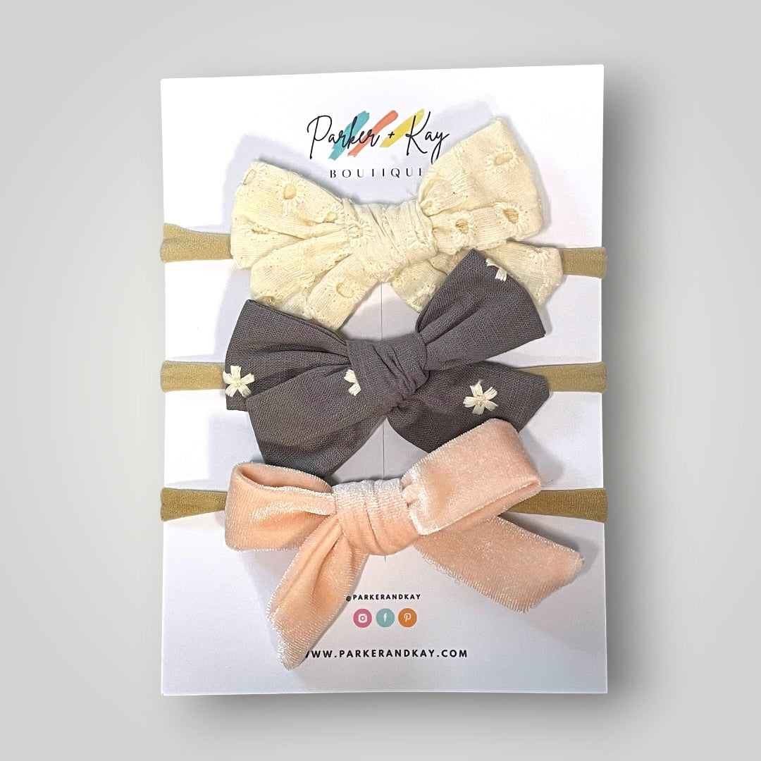 Forever Classics Hair Bow Set | Lexi