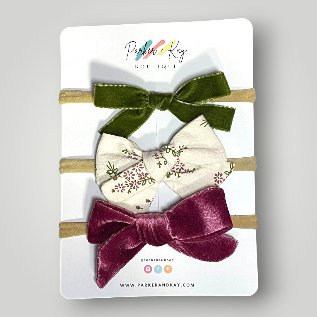 Forever Classics Hair Bow Set | Laura