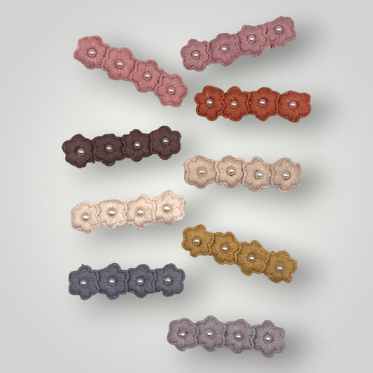 Pearl Posy Clips