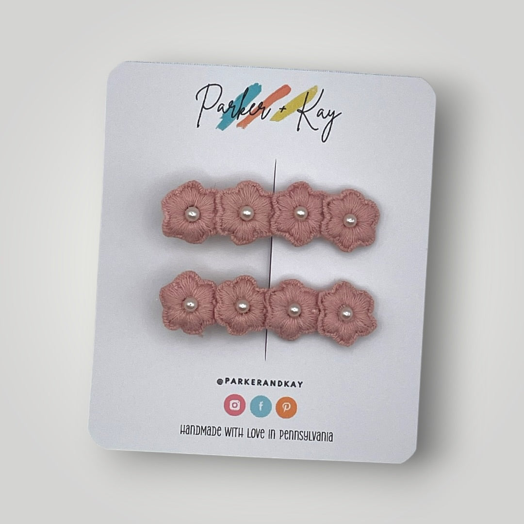Pearl Posy Clips