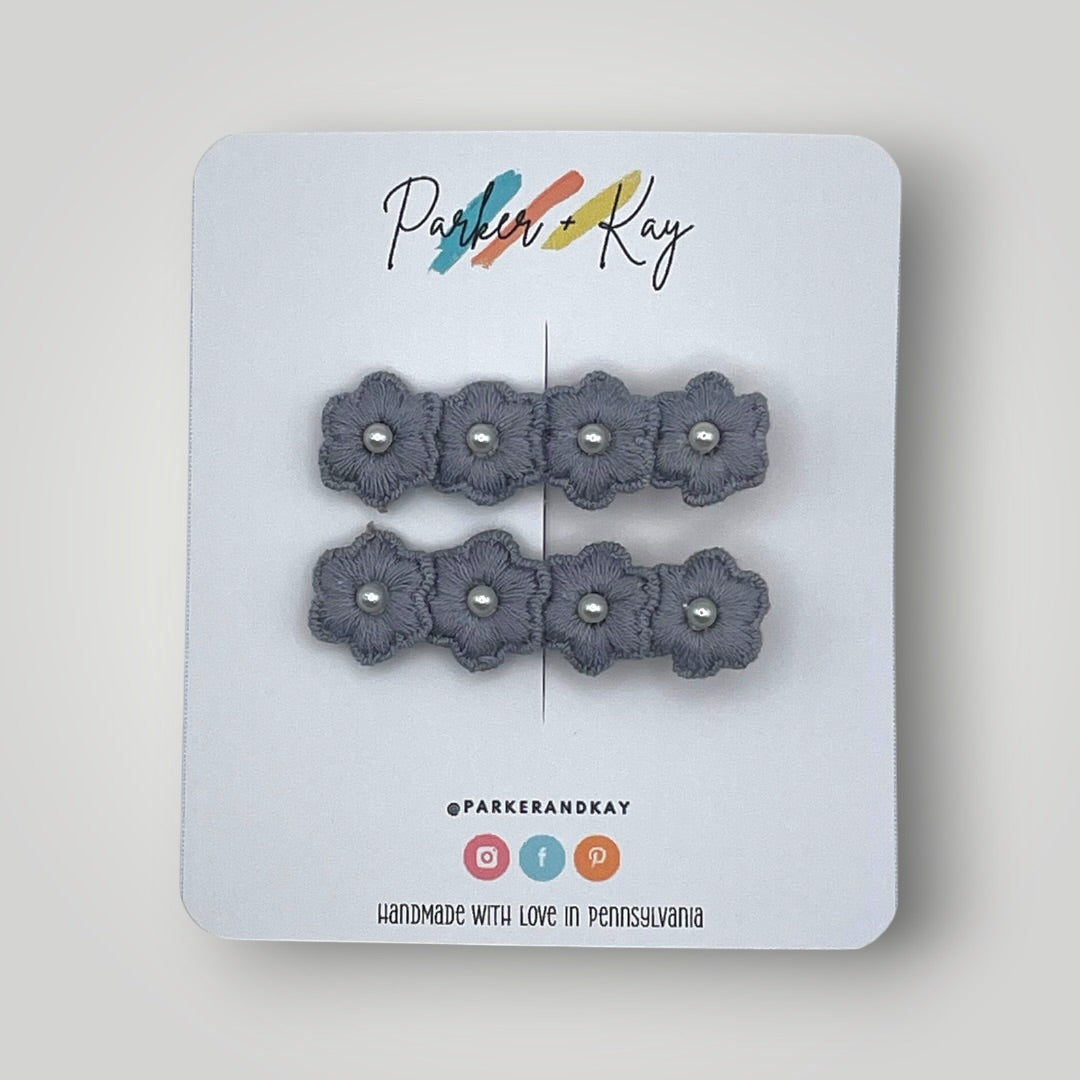 Pearl Posy Clips
