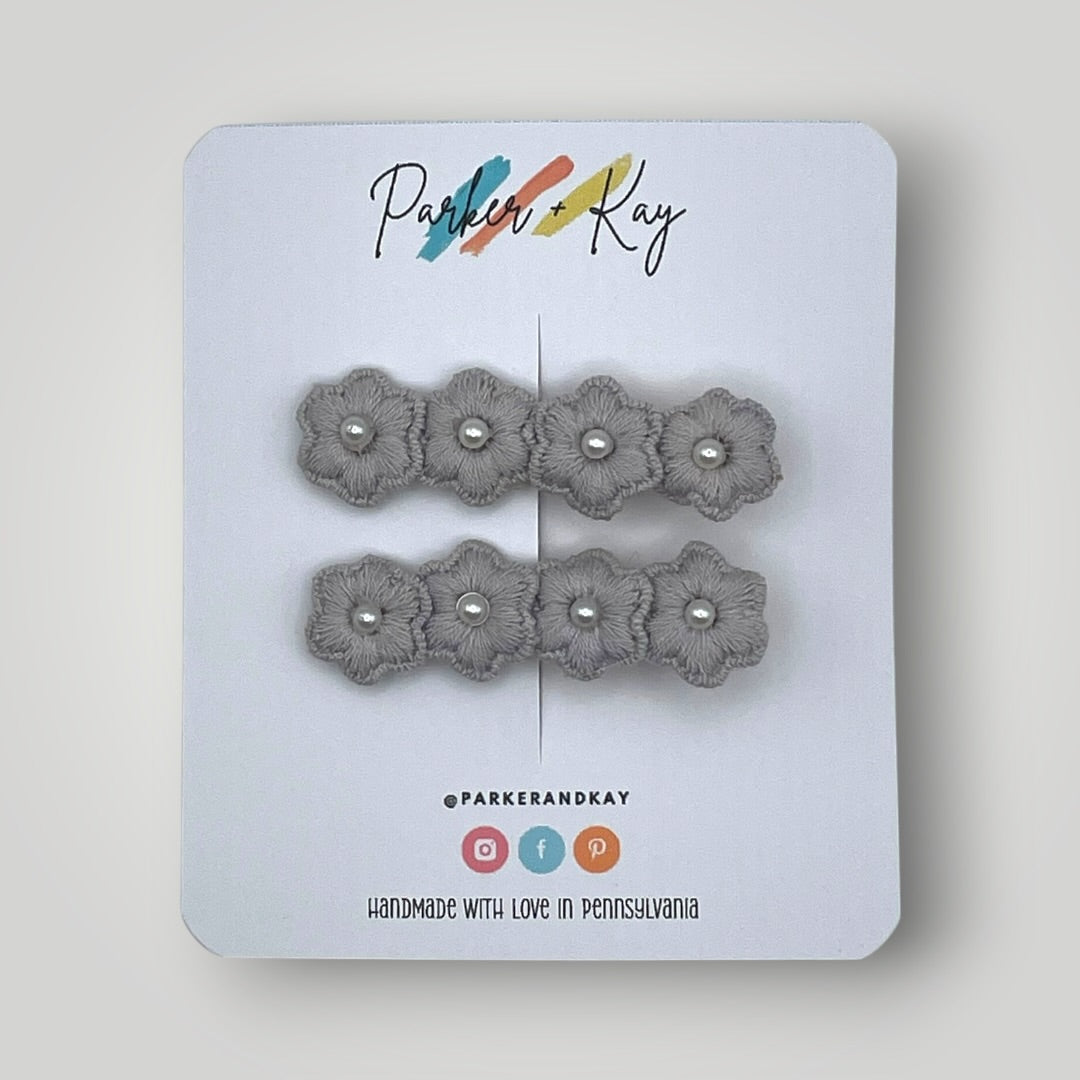 Pearl Posy Clips