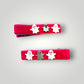 Velvet Boo Clips
