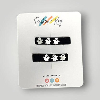 Velvet Boo Clips