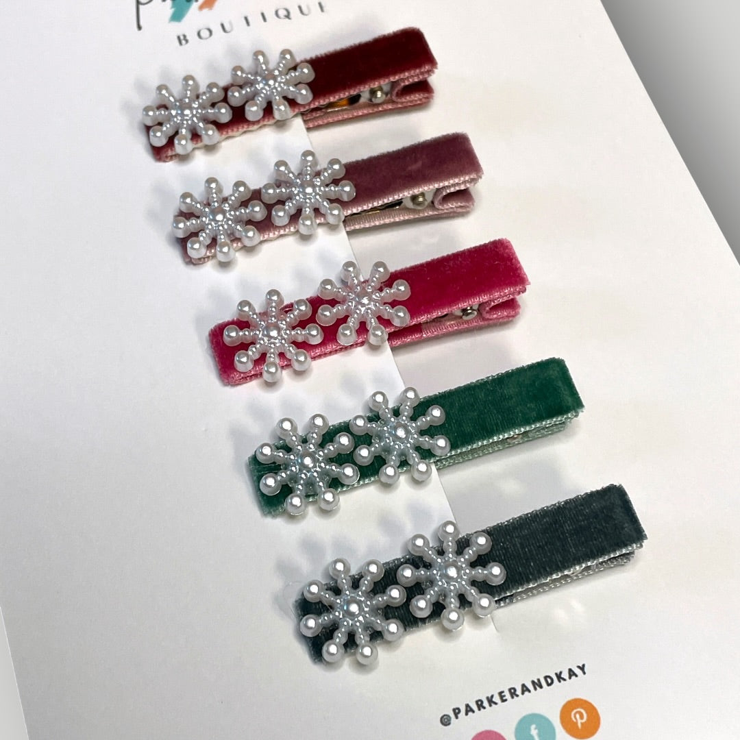 Velvet Snowflakes Variety Set
