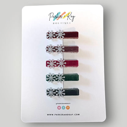Velvet Snowflakes Variety Set