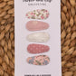 Petite Snap Clip Set | Rose Garden