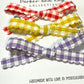 Petite Hairbow Variety Set | Gingham Garden (Small Batch)