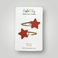 Boho Star Sparkle Clips