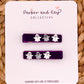 Velvet Boo Clips | Haunted Plum