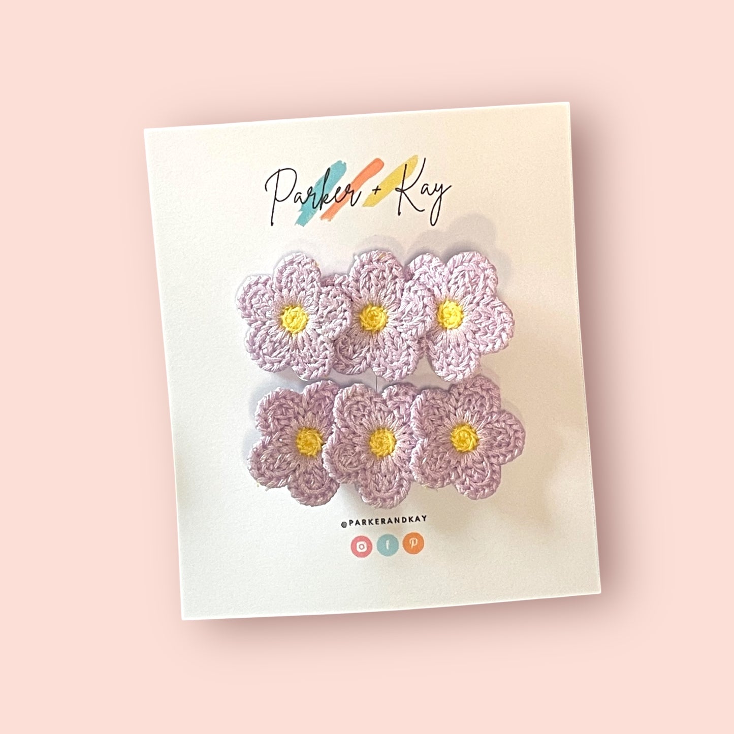 Bright Blooms Hair Clips