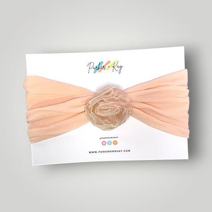Shimmering Rose Headband