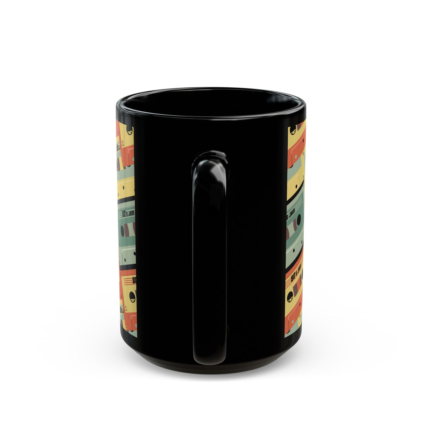 RETRO MIX TAPE Black Mug (11oz, 15oz)