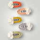Sweet Blooms Crochet Snap Hair Clip