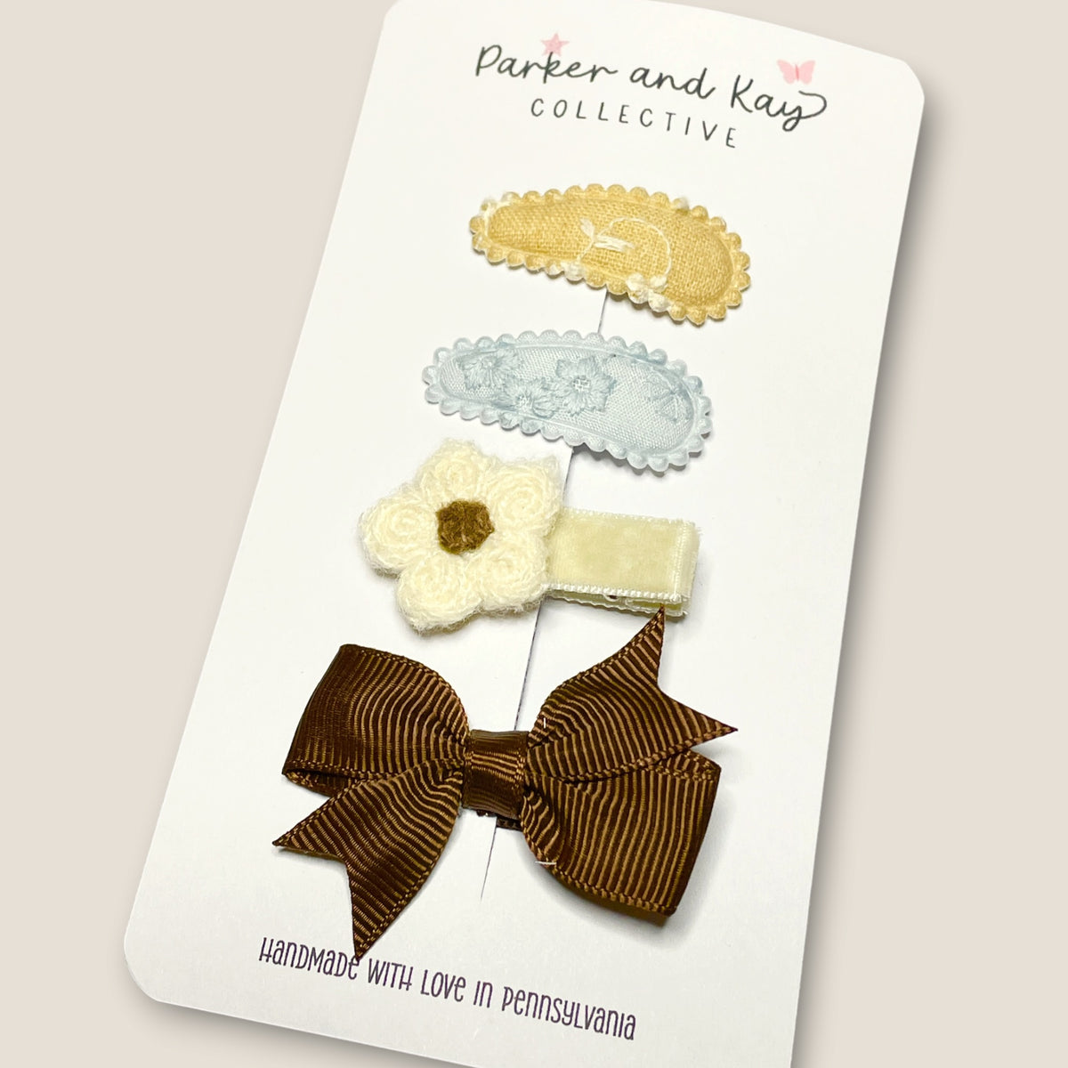 Baby’s First Clips Mini Set | Honey Meadow
